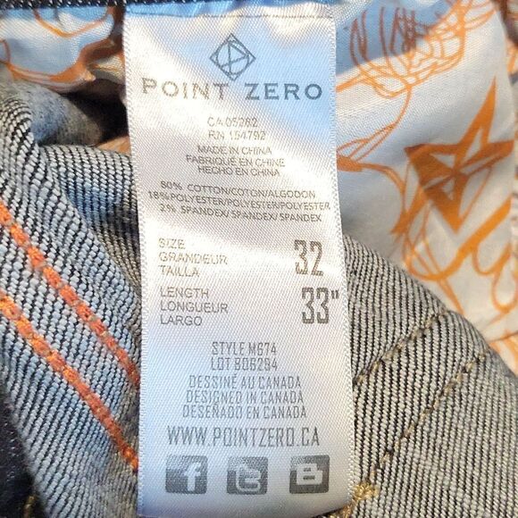 Point zero denim man's jeans 32 33 - Picture 8 of 8